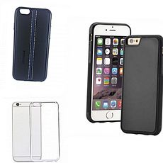 UNIVERSAL Pack 3 Pochette iphone 6/6S Cuir Original, Transparente et Anti-gravité au meilleur prix au Maroc