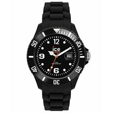 Ice-Watch Montre Unisexe en silicone SI.BK.U.S.09 - Noir au meilleur prix au Maroc