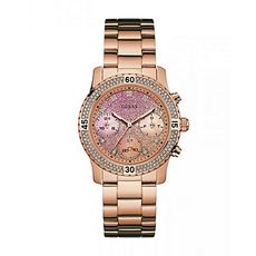 Guess Montre Confetti Guess W0774L3 - Doré au meilleur prix au Maroc