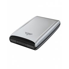 Tru Virtu Porte-cartes Silk Line - Gris au meilleur prix au Maroc