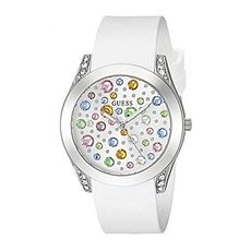 Guess Montre Wonderlust de Guess W1059L1 - Blanc au meilleur prix au Maroc