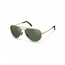 Porsche Lunettes de soleil polarisées Aviator Porsche Design P8508-A - Doré au meilleur prix au Maroc