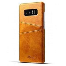 Fashion Case Coque Original 100 % Cuir Pour Samsung S8 plus - Marron au meilleur prix au Maroc