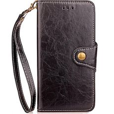 Fashion iphone 7 Coque de Protection Noir Cuir Pochette Etui Portefeuille en Cuir PU avec Porte-Cartes Fermeture Magnétique Haute Qualité au meilleur prix au Maroc