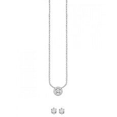 Thomas Sabo Set de Collier et Boucles D'oreilles Light Of Luna - Argenté au meilleur prix au Maroc