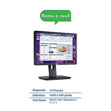 DELL ECRAN 19 - P1913SB REMIS A NEUF au meilleur prix au Maroc
