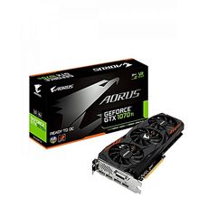 Gigabyte Aruos GeForce GTX 1070 Ti 8 Go GDDR5 - PCI-E 3.0 x 16 - 7680 x 4320 à 60 Hz au meilleur prix au Maroc