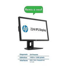 HP ECRAN 24 Z DISPLAY 24I REMIS A NEUF au meilleur prix au Maroc