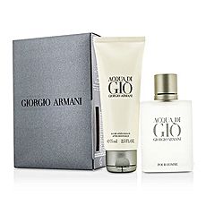 Giorgio Armani Coffret Acqua di Gio - Eau de Toilette 50ml et Baume Après-Rasage 75ml au meilleur prix au Maroc