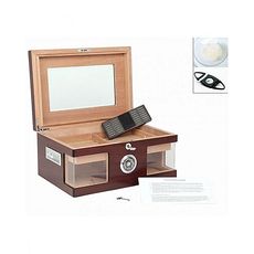 Humidoro Cave à cigares  (100 cigares) - Marron au meilleur prix au Maroc