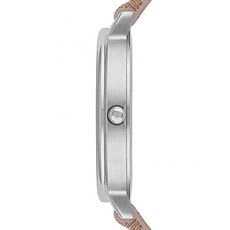 Emporio Armani Coffret Montre et Boucles d'oreilles - Beige et Doré au meilleur prix au Maroc