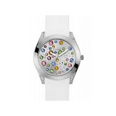 Guess Montre Wonderlust de Guess W1059L1 - Blanc au meilleur prix au Maroc