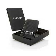 I-CLIP Porte-cartes et billets I-CLIP Carbone - Noir au meilleur prix au Maroc