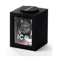 Ice-Watch Montre Unisexe en silicone SI.BK.U.S.09 - Noir au meilleur prix au Maroc