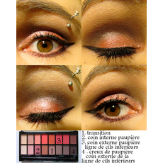 Fards à paupières Makeup revolution New-trals vs neutrals au meilleur prix au Maroc