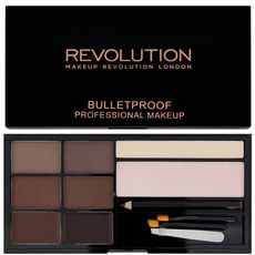 KIT A SOURCIL MAKEUP REVOLUTION ULTRA BROW MEDIUM TO DARK au meilleur prix au Maroc