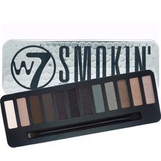 Palette W7 Smokin Boite de 12 Palettes Ombre fards à Paupières - Smokin For Smokey Eyes au meilleur prix au Maroc