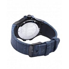 Maserati Montre Maserati Potenza R8851108009 - Bleu au meilleur prix au Maroc