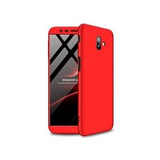 Coque 360 pour Samsung Galaxy J6 Plus \ J6 Prime - ROUGE au meilleur prix au Maroc