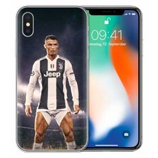 Coque CR7 en Silicone pour IPhone X - Noir au meilleur prix au Maroc