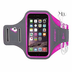 Brassard pour smartphone jusqu'à 5.2" - Rose au meilleur prix au Maroc