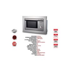 Micro-ondes encastrable IMW-1620 20Litres INOX au meilleur prix au Maroc