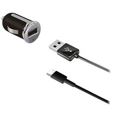 CHARGEUR VOITURE 2 USB 4A USB + USB TYPE-C NOIR au meilleur prix au Maroc