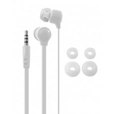 ECOUTEUR INTRA-AURICULAIRES AVEC MICRO - Blanc au meilleur prix au Maroc