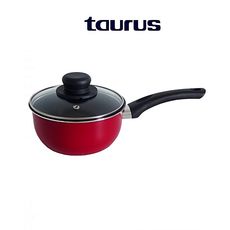 Casserole  avec couvercle rouge VITAL  Anti-Adhésive 18 Cm au meilleur prix au Maroc