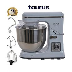 TAURUS ROBOT PETRIN PERFECTA STAND MIXER 1000W  5 L GRIS au meilleur prix au Maroc
