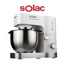 SOLAC ROBOT PETRIN GREAT STAND MIXER HAUT GAMME 1200W 5 L BLANC au meilleur prix au Maroc