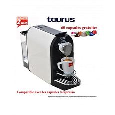 MACHINE A CAFE TORRIE - BLANC AVEC 60 CAPSULES GRATUIT au meilleur prix au Maroc