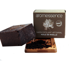 SAVON EXFOLIANT ARTISANAL A L’HUILE DE NIGELLE au meilleur prix au Maroc