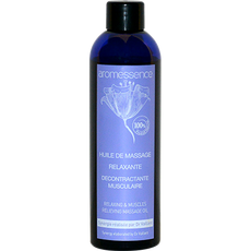 Huile de massage relaxante et décontractante d’Aromessence au meilleur prix au Maroc