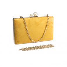 Pochette Lea Jaune au meilleur prix au Maroc