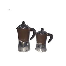 PACK 2 CAFETIERES EN ALUMINIUM 3 TASSES ET 6 TASSES au meilleur prix au Maroc