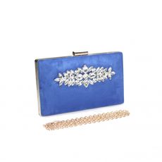 Pochette Emerie Bleu Roi au meilleur prix au Maroc