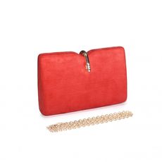 Pochette Annika Rouge au meilleur prix au Maroc
