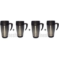 Pack 4 MUGS INOX Pratiques au meilleur prix au Maroc