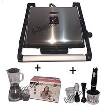 PACK PANINI SANDWICH MAKER + BLENDER PLUS MIXEUR au meilleur prix au Maroc