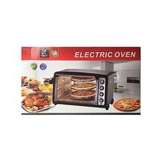 KENZ FOUR ELECTRIQUE 70 LITES AVEC ROTISSERIE GRILL ET VENTILATEUR NOIR au meilleur prix au Maroc