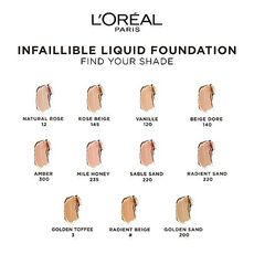 L'orèal Paris Fond de teint visage L¥OrÈal Paris Infaillible Maquillage 300 Ambre au meilleur prix au Maroc