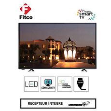 FITCO SMART FLED 32″  32S472 RECEPTEUR WIFI INTEGRE au meilleur prix au Maroc
