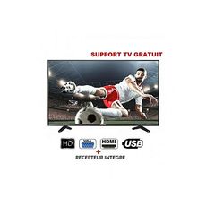UNION TECH 40" RECEPTEUR INTEGRE SUPPORT TV GRATUIT au meilleur prix au Maroc
