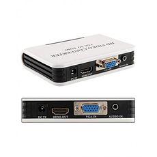 HD CONVERTISSEUR VIDEO VGA VERS HDMI AUDIO au meilleur prix au Maroc