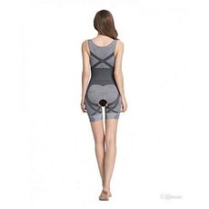 Lingerie sculptante Zig Zag Slimmer - Gris au meilleur prix au Maroc