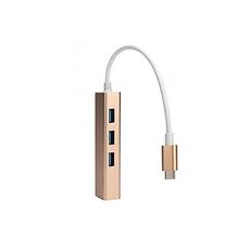 USB 3.1 type C vers RJ45 Ethernet avec 3 ports USB 3.0 Hub Pour MacBook au meilleur prix au Maroc