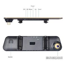 Rétroviseur Caméra Dual Lens FULL HD 1080p + Night Vision au meilleur prix au Maroc