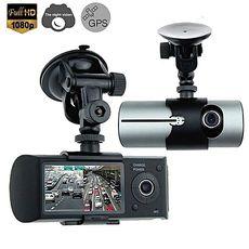 Camera Voiture DVR Avec GPS Double Camera au meilleur prix au Maroc