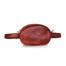 MJ Sac banane en cuir véritable MJ- 100 % cuir véritable - marron cuir végétal au meilleur prix au Maroc